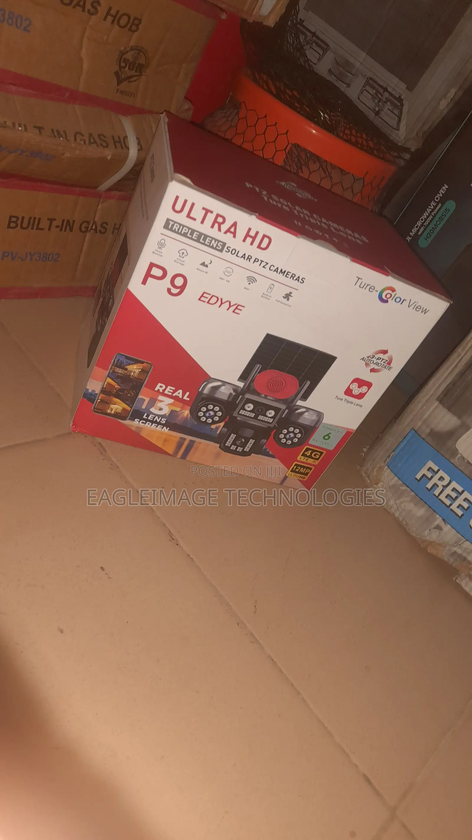 Outdoor PTZ Solar Surveillance Camera – P9 Edition