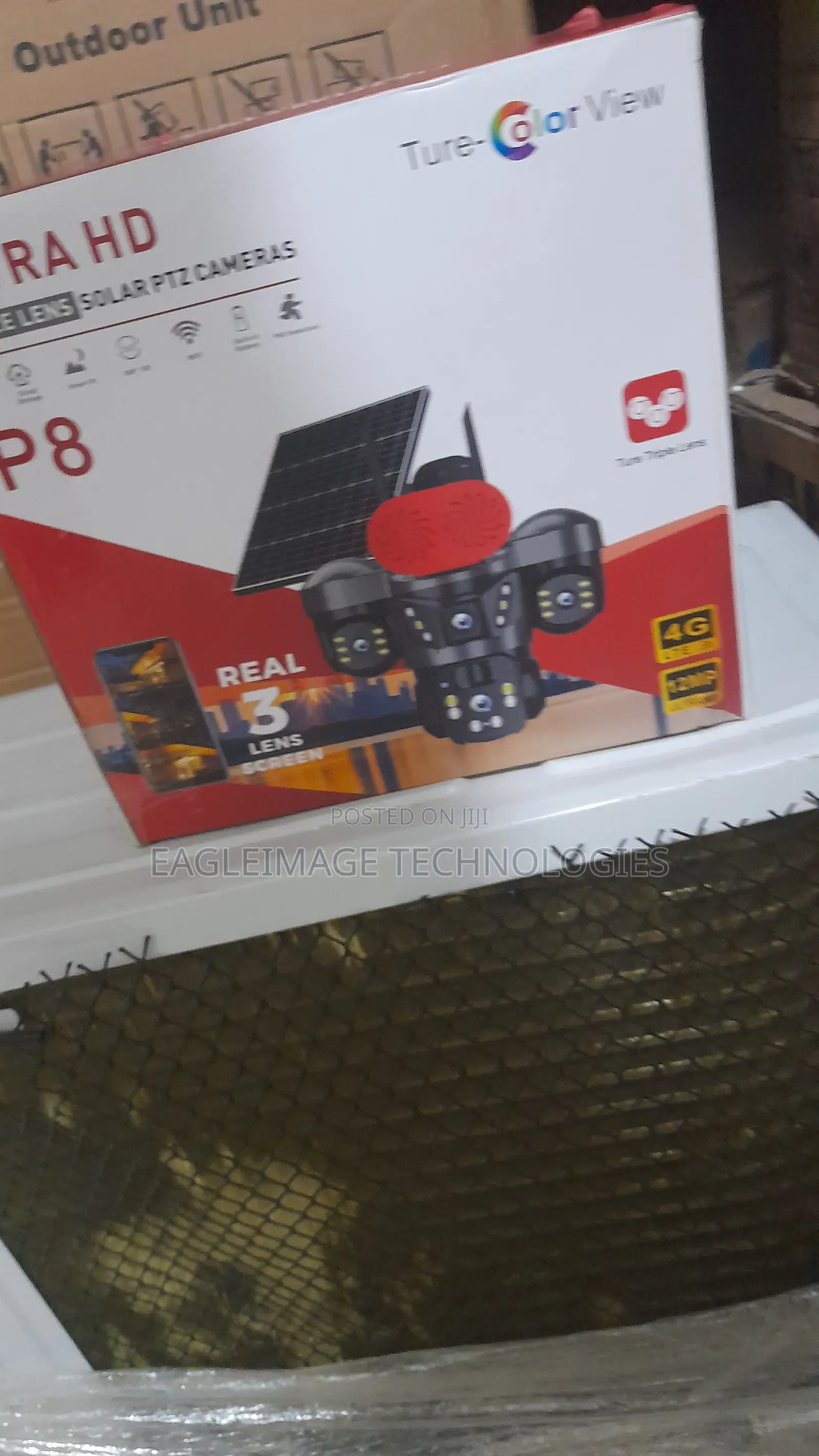Smart Ultra HD PTZ Solar Surveillance Camera
