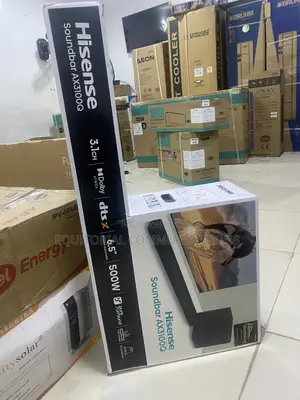 Hisense AX3100Q Clear and Powerful 500W Soundbar