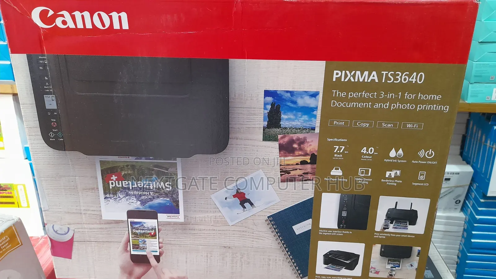 Canon 3-in-1 Desk Jet Printer