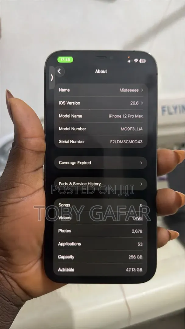 Apple iPhone 12 Pro Max 256 GB Gray