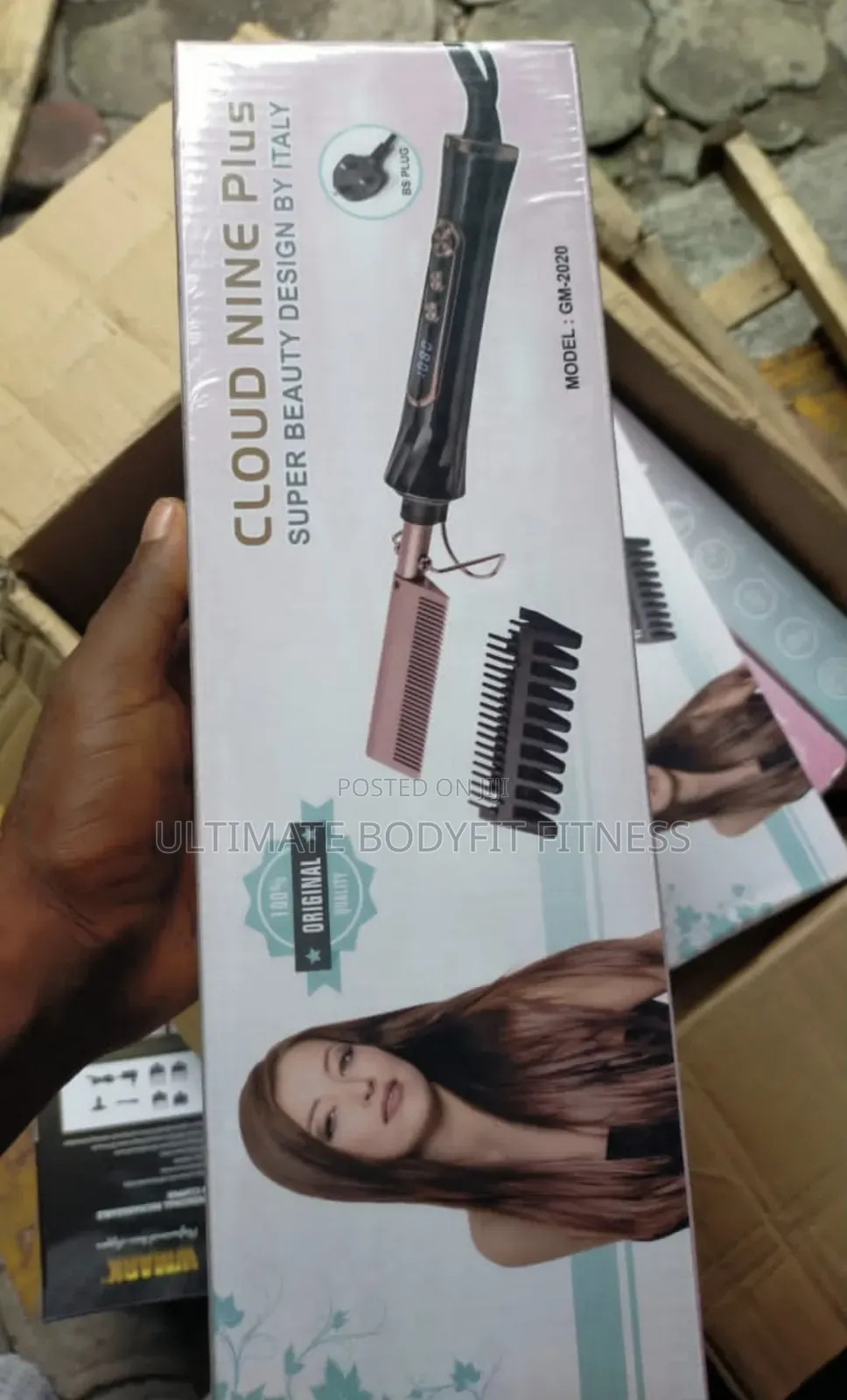 Brand Cloud Nine Plus Hair Hot Comb GM2020