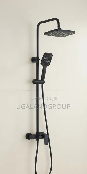 Modern Black Shower System