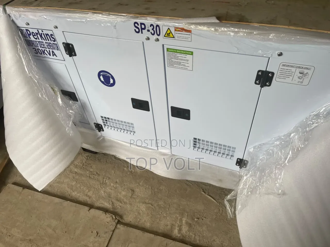30KVA Fuel Efficient Diesel Generator