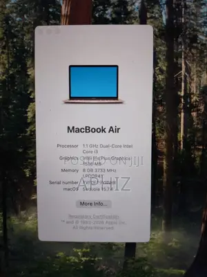 Laptop Apple MacBook Air 2020 M1 8GB Apple M1 SSD 128GB