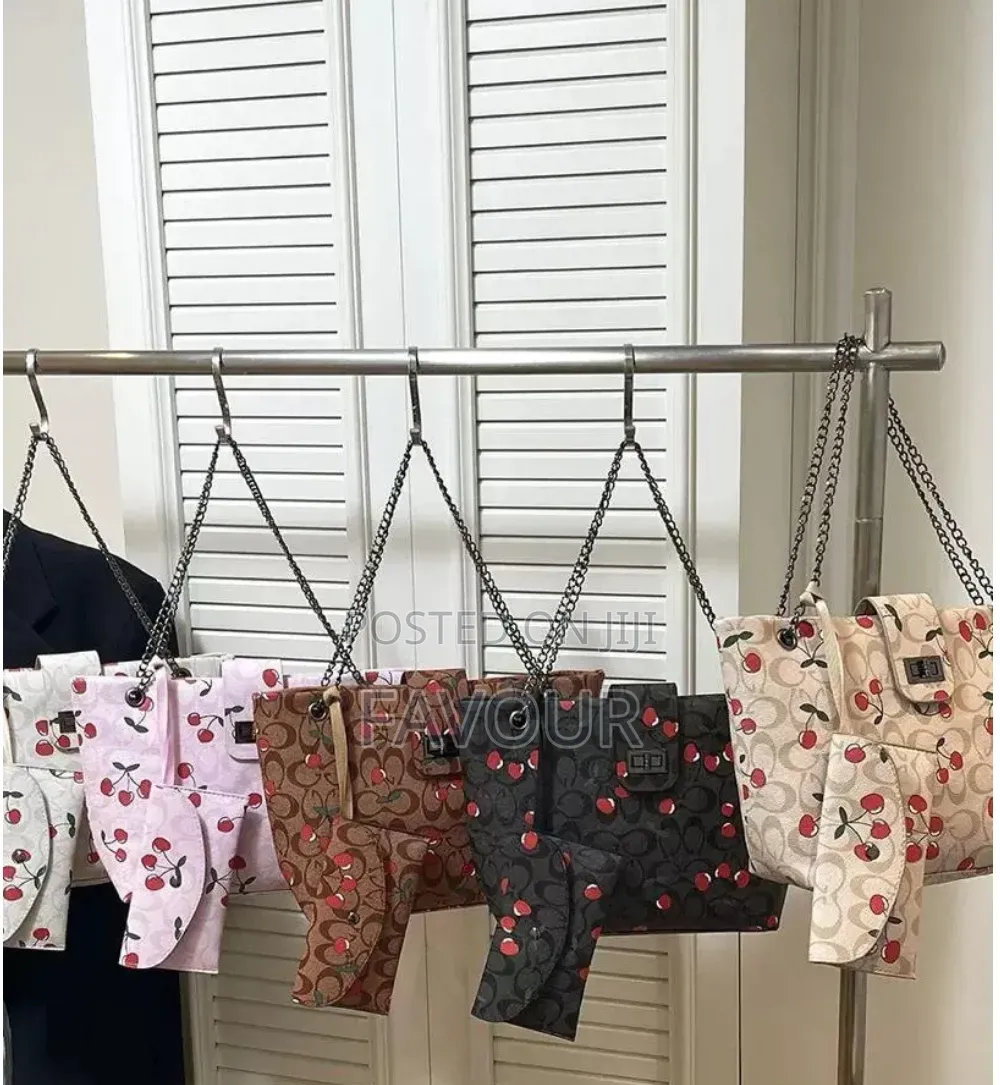 Cherry 2 in 1 Tote Shoulder Bag
