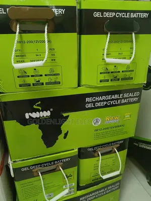 Iwin 12V 200Ah Rechargeable Sealed Gel Deep Cycle Battery