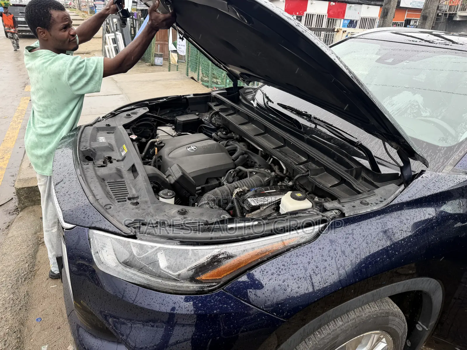 Toyota Highlander Limited 2021 Blue