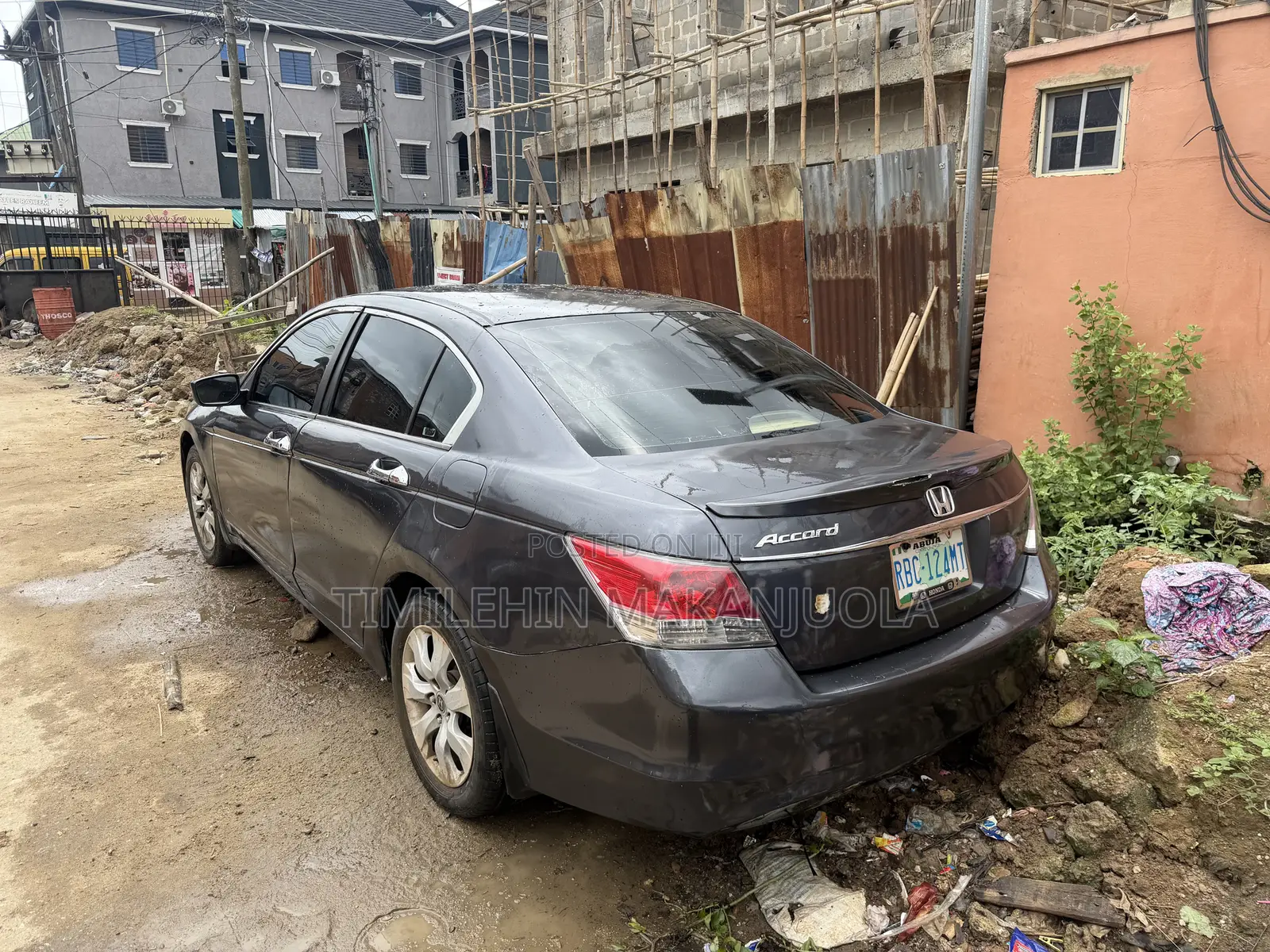 Honda Accord 2008 Gray