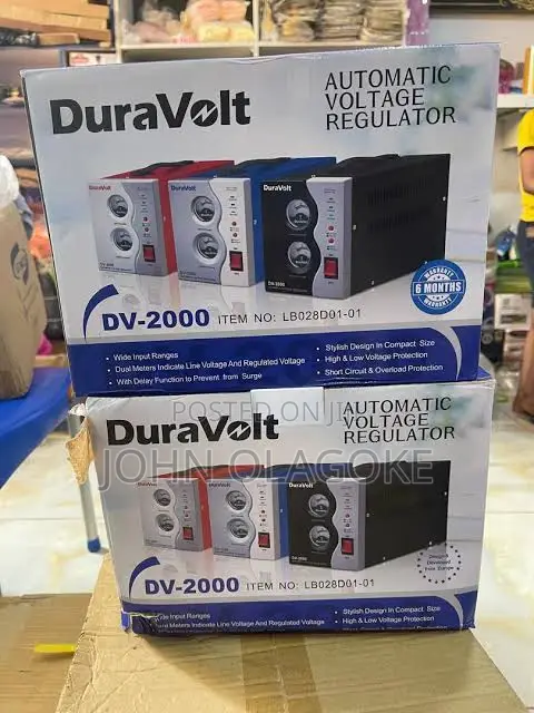 Duravolt 2000V AVR Stabilizer