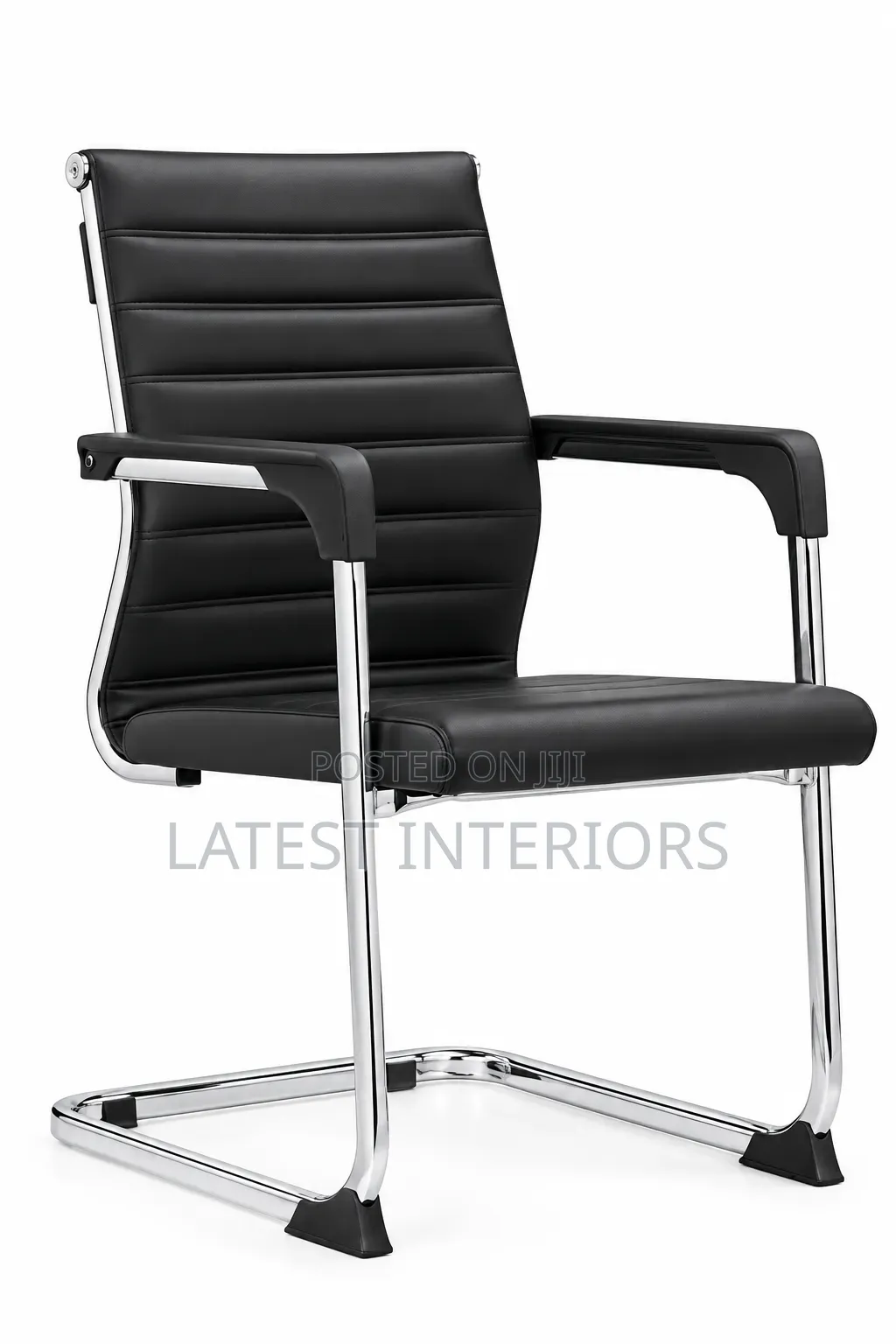 Executive Visitor Chair – Premium Leather Finish