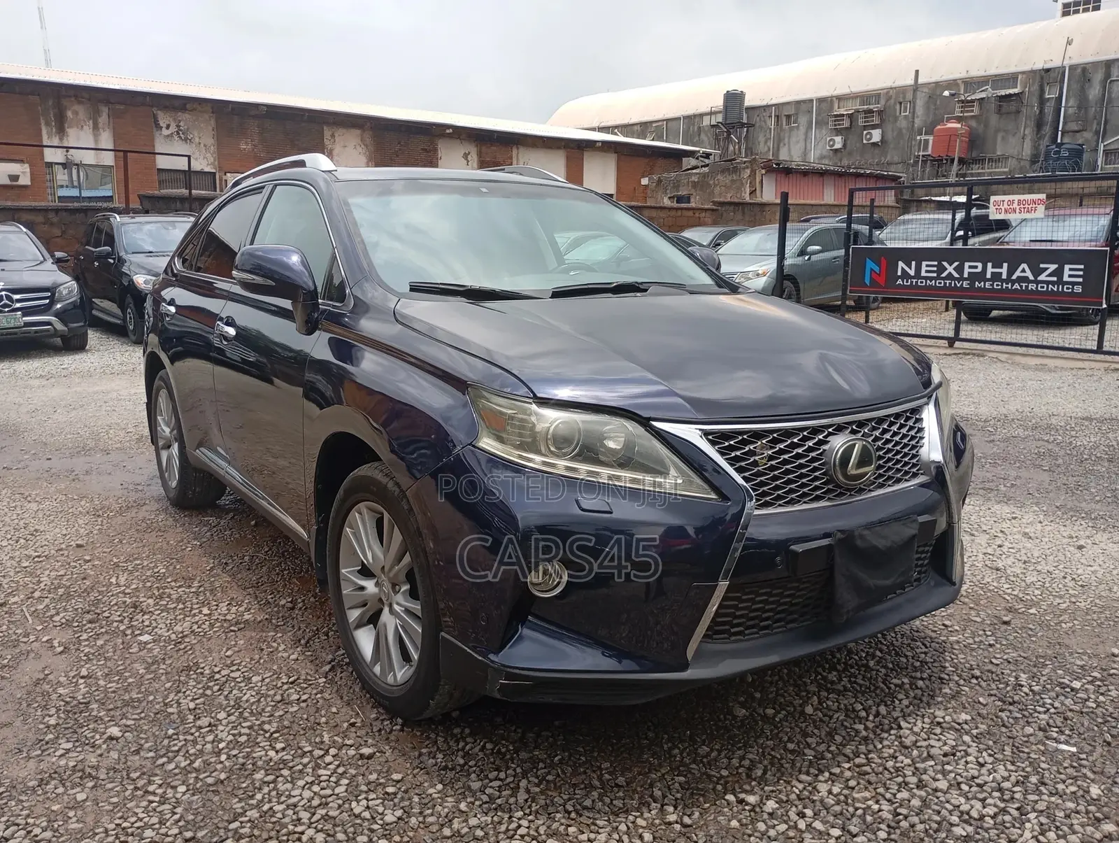 Lexus RX 2013 Blue