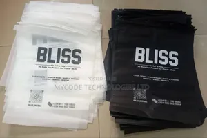 Custom Branded Ziplock Packaging Bags / Clothing Bags