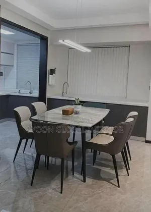 Marble Dining Table Set 6seater