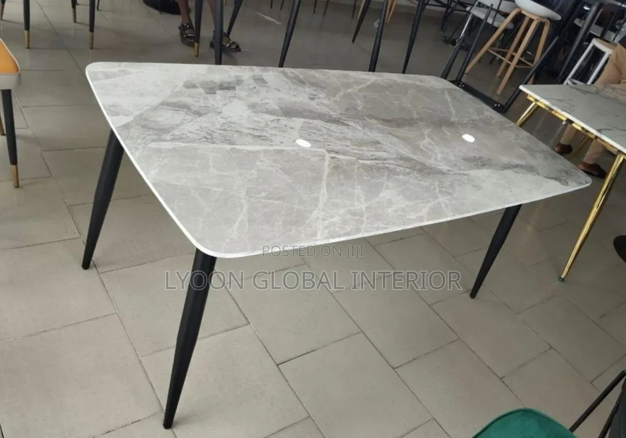 Marble Dining Table Set 6seater