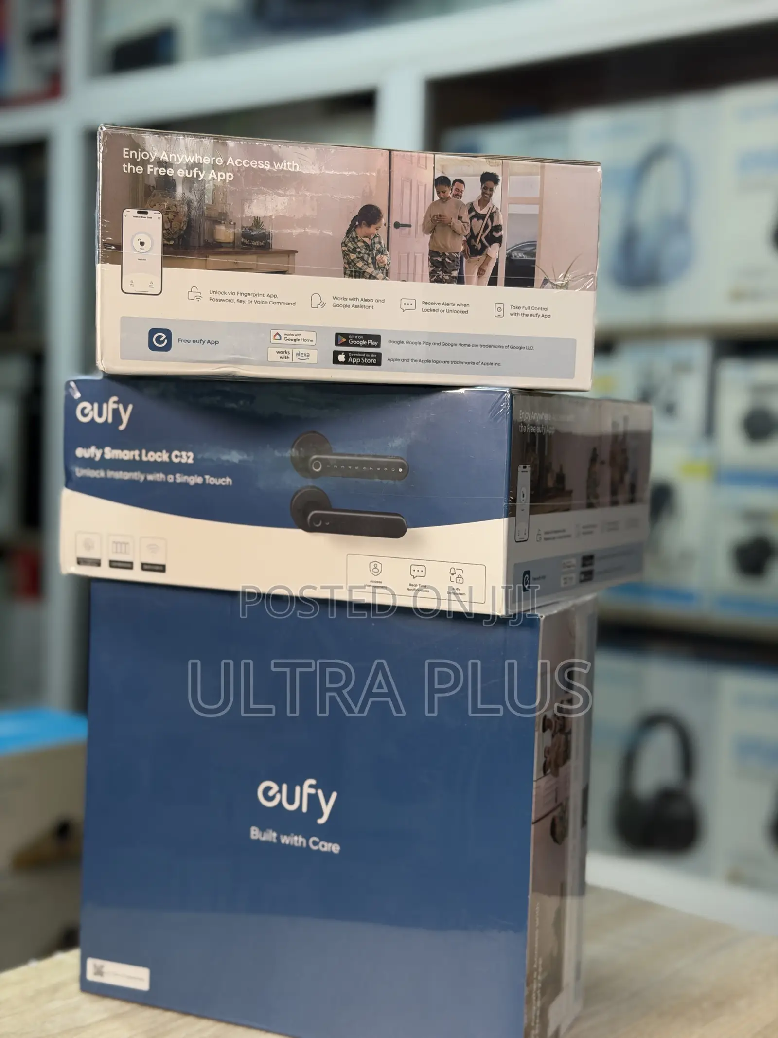 Eufy Smart Lock C32 Wi-Fi-Enabled Biometric Lever Lock