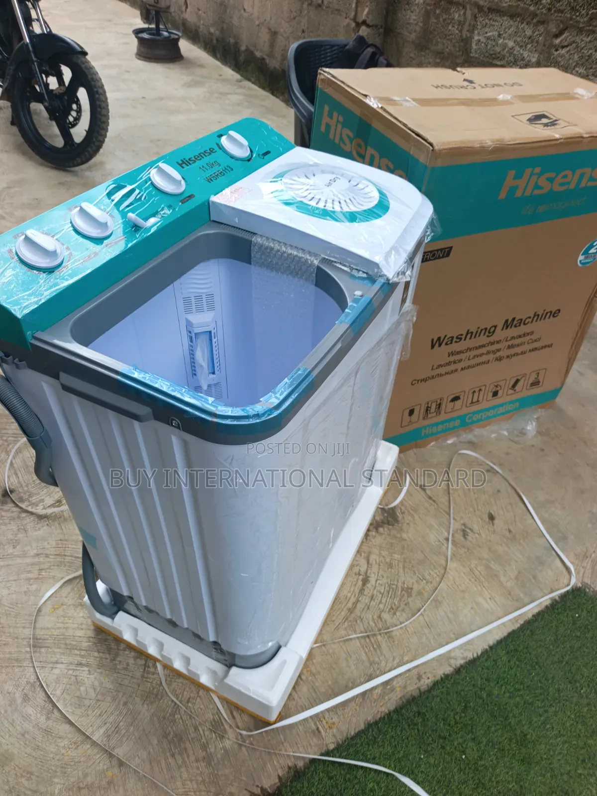 Hisense 11kg Manual Top Load Washer With Spin Function