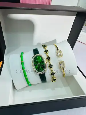 Quality Watch and Bracelet Set