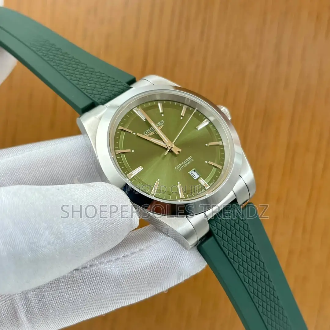 Longines Rubber Strap Wristwatch