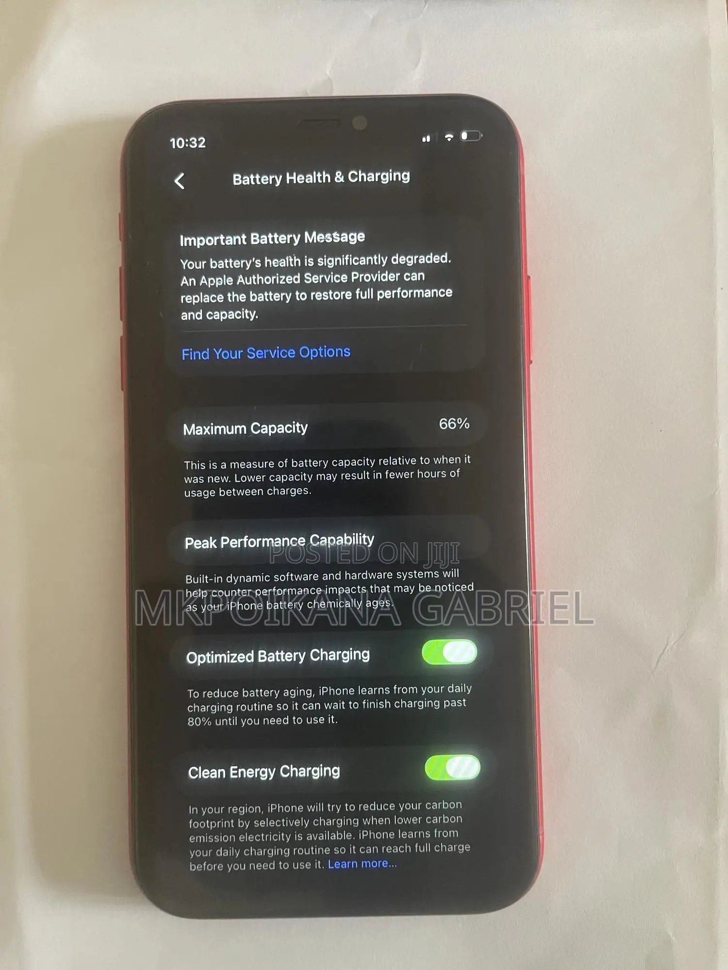 Apple iPhone 11 64 GB Red
