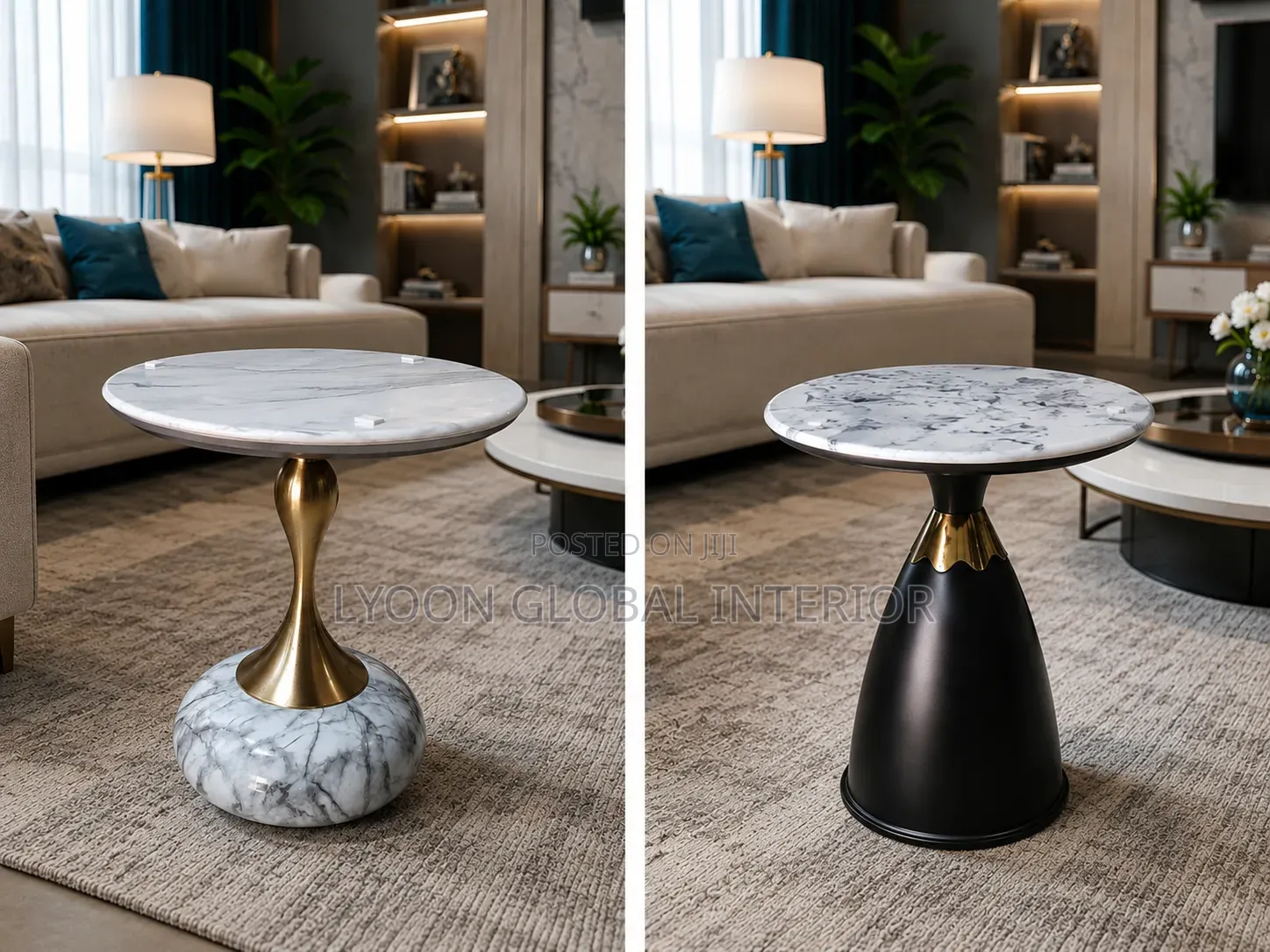 Marble Side Tables