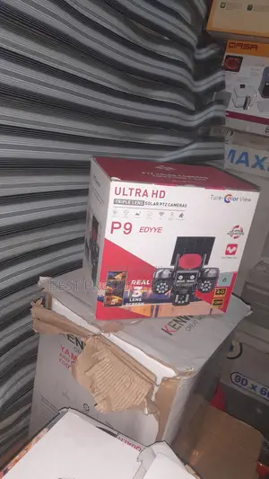 P9 Solar Surveillance Camera – 3 Lens PTZ Design