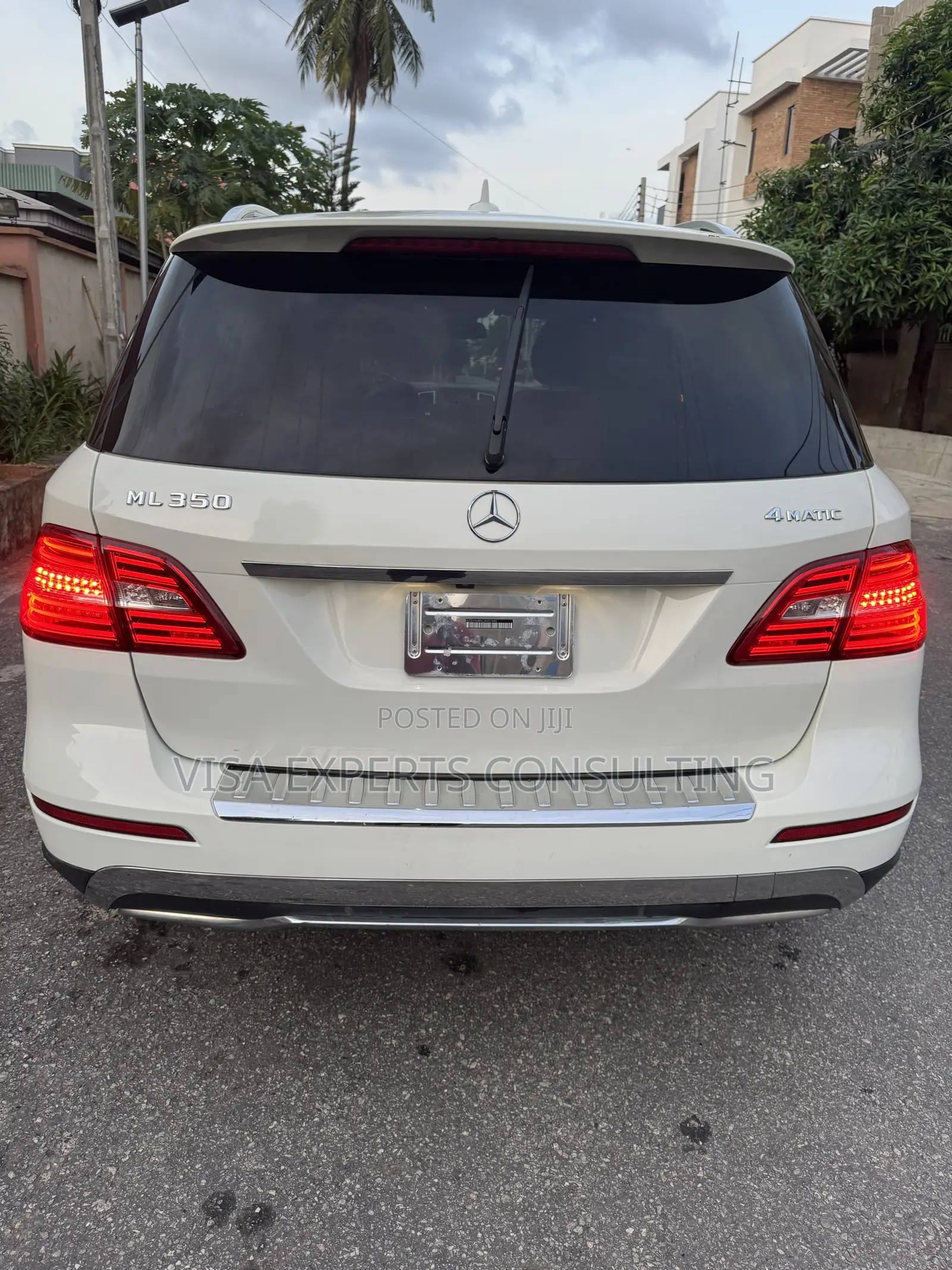 Mercedes-Benz M Class ML 350 4Matic 2013 White