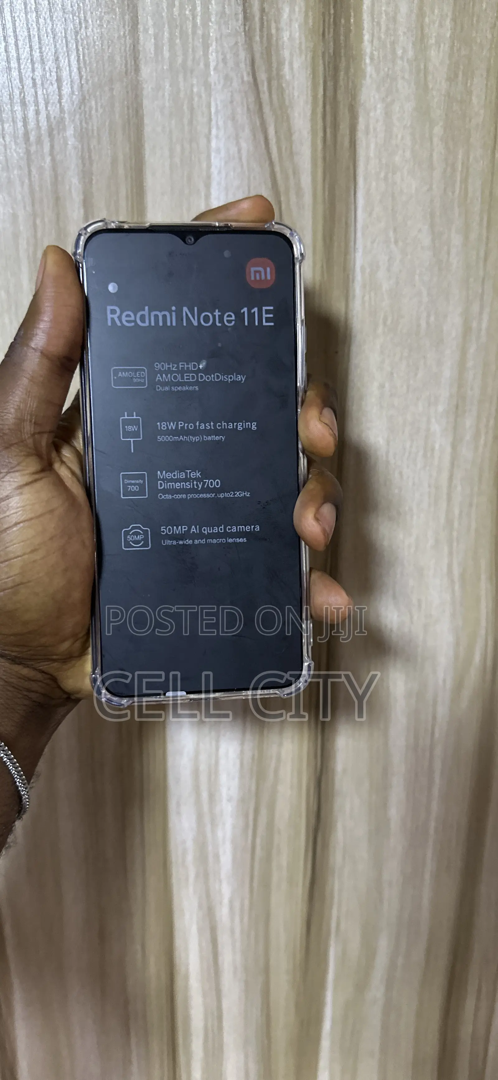 Xiaomi Redmi Note 11E 128 GB Black