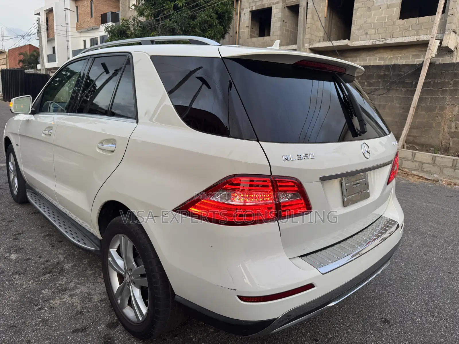 Mercedes-Benz M Class ML 350 4Matic 2013 White