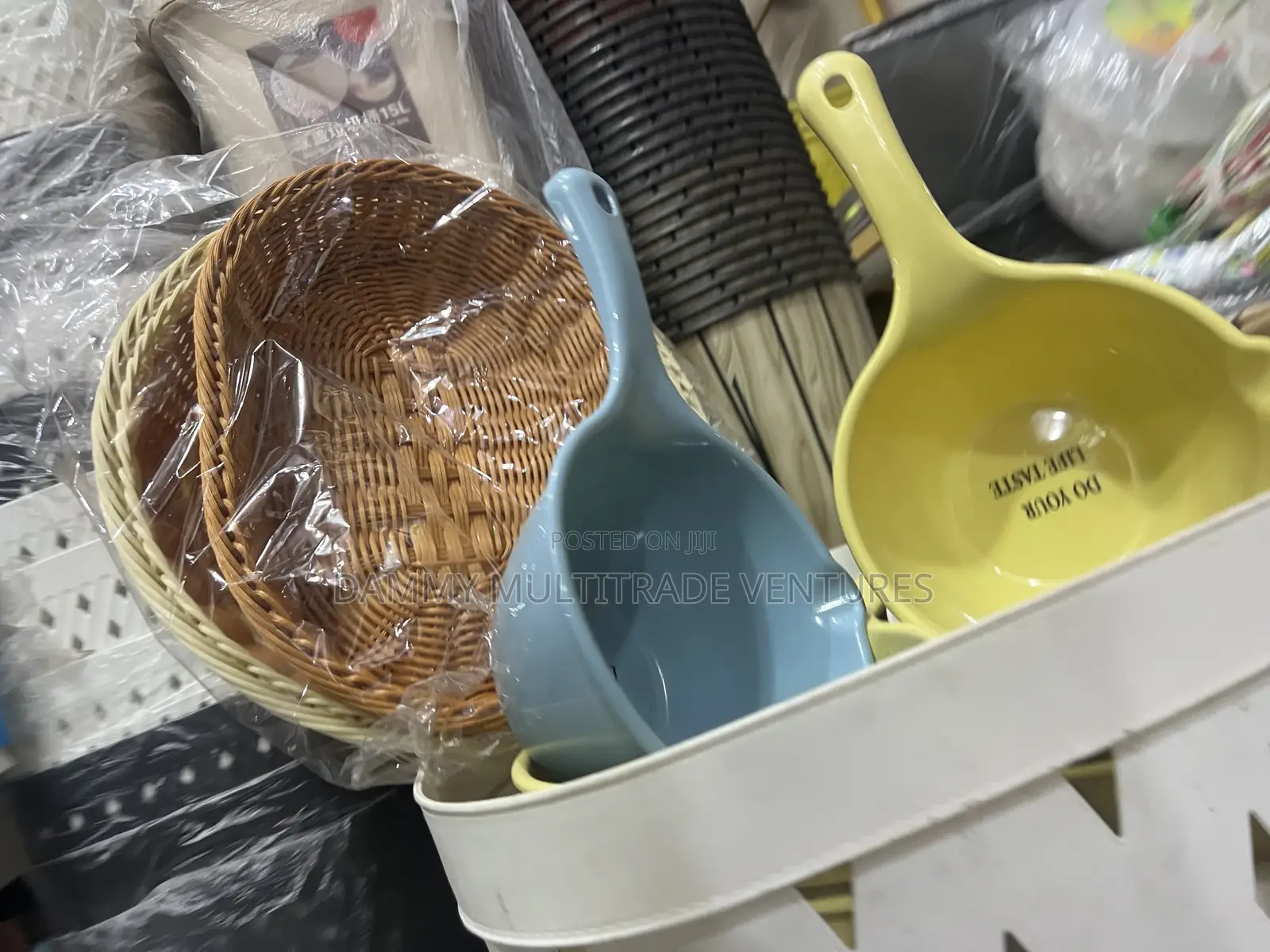 Yellow Plastic Water Scoop
