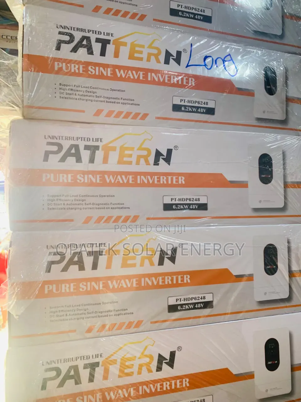 Pattern Hybrid Inverter 6kva 48v Available