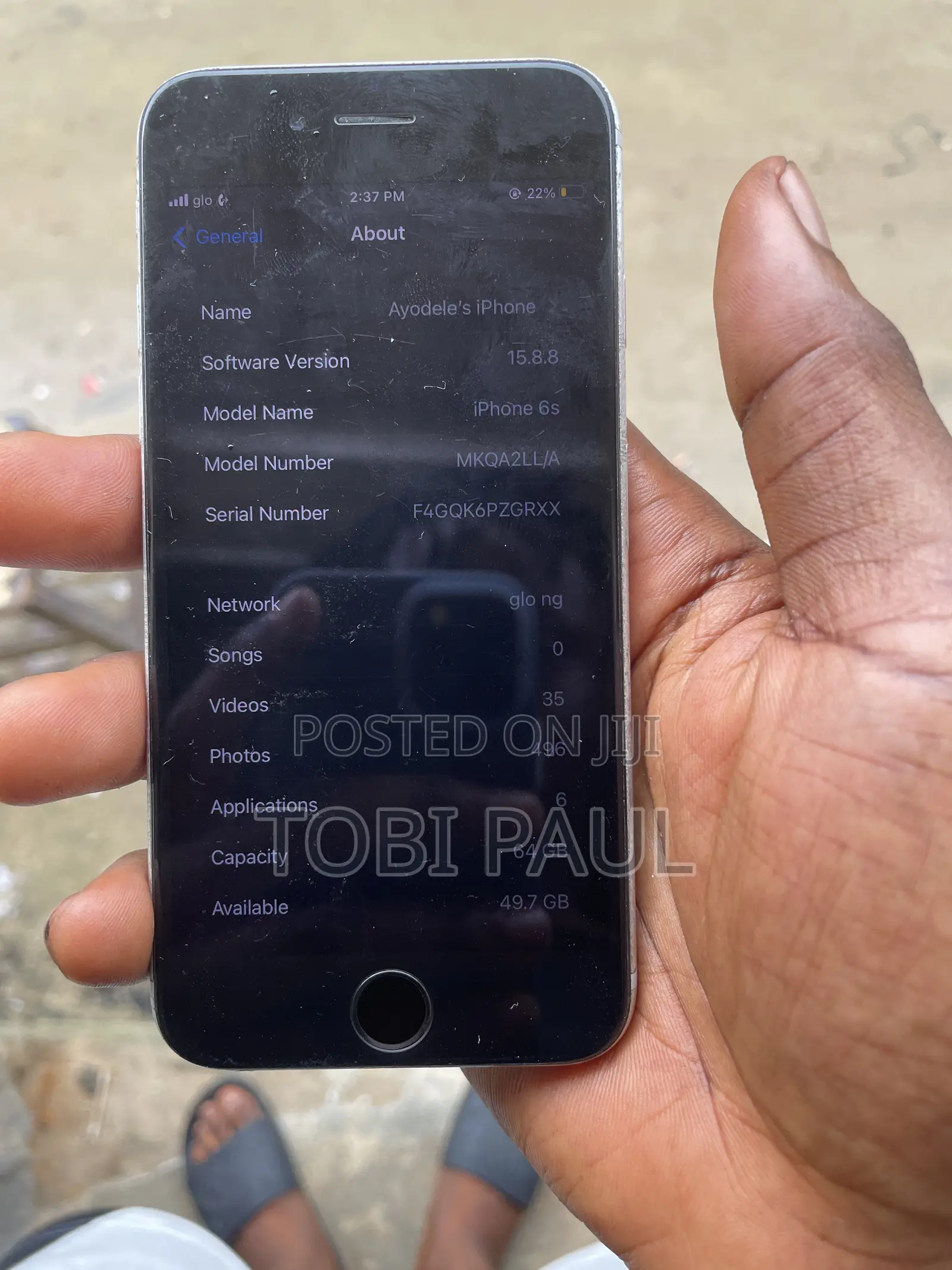Apple iPhone 6s 64 GB Gray