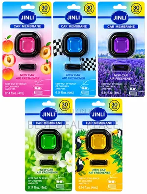 Car Vent Clip Membrane Air Freshener Different Fragrances 5pcs