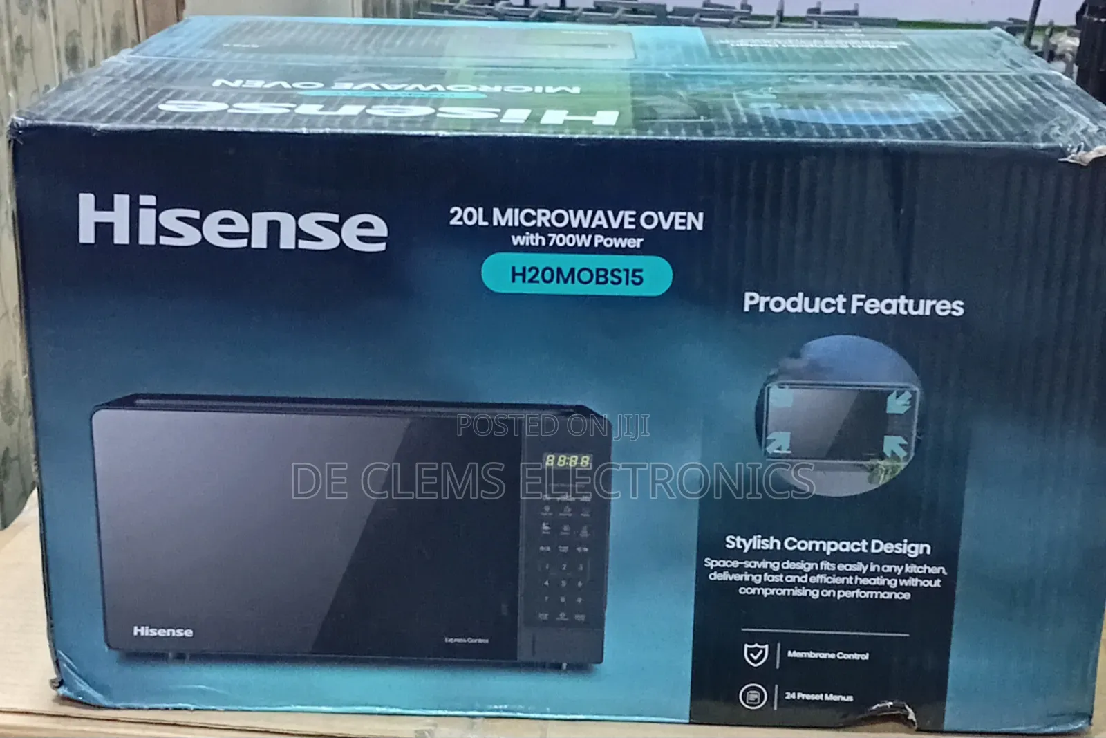 Hisense 20L Microwave Oven Black