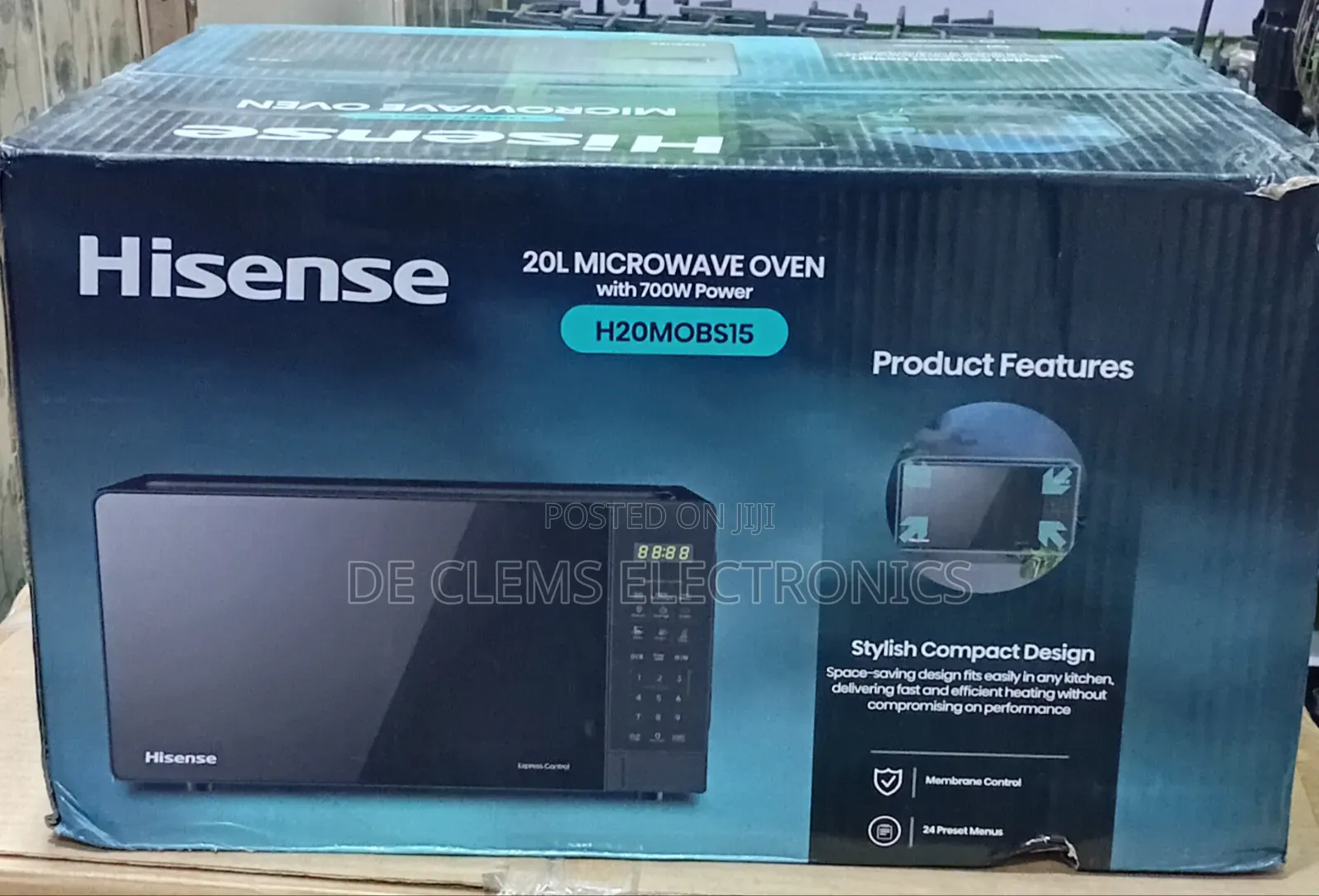 Hisense 20L Microwave Oven Black