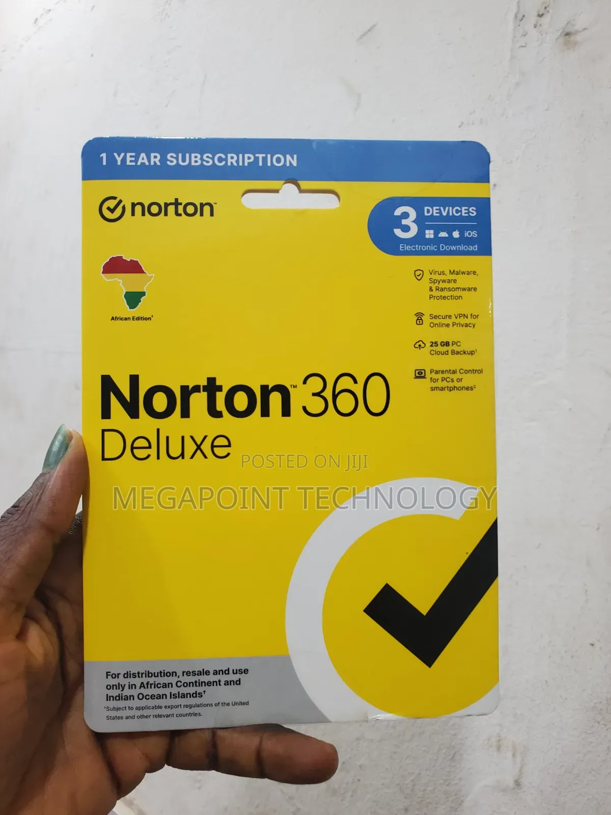 Norton Security 360 Deluxe 3 Devices