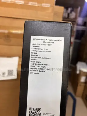 New Laptop HP OmniBook X Flip 16" 32GB Intel Core Ultra 9 SSD 2T