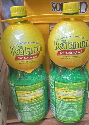 Real Lemon Juice 1.4litre ×8
