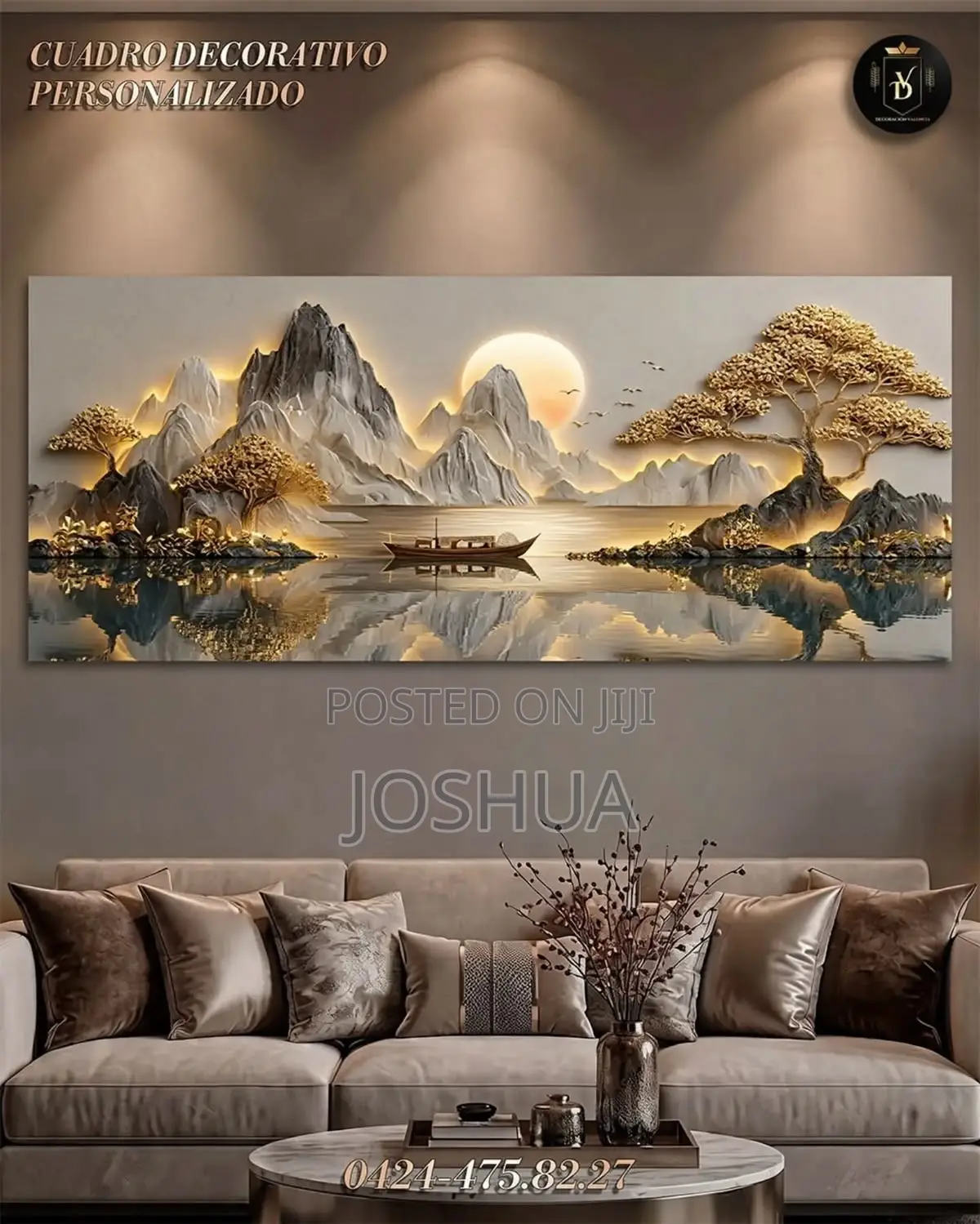 Synthetic Wall Art Canvas