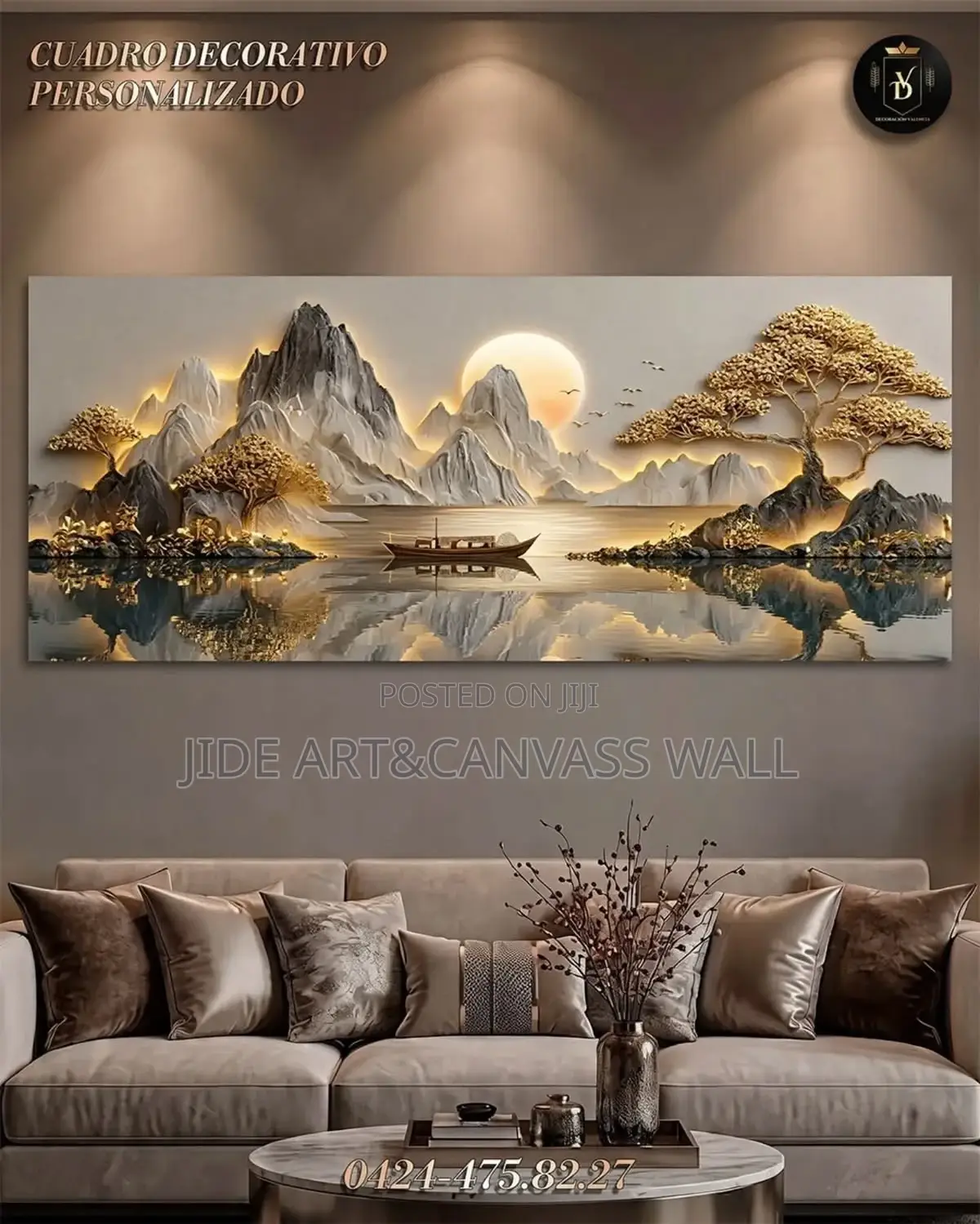 Synthetic Wall Art Canvas
