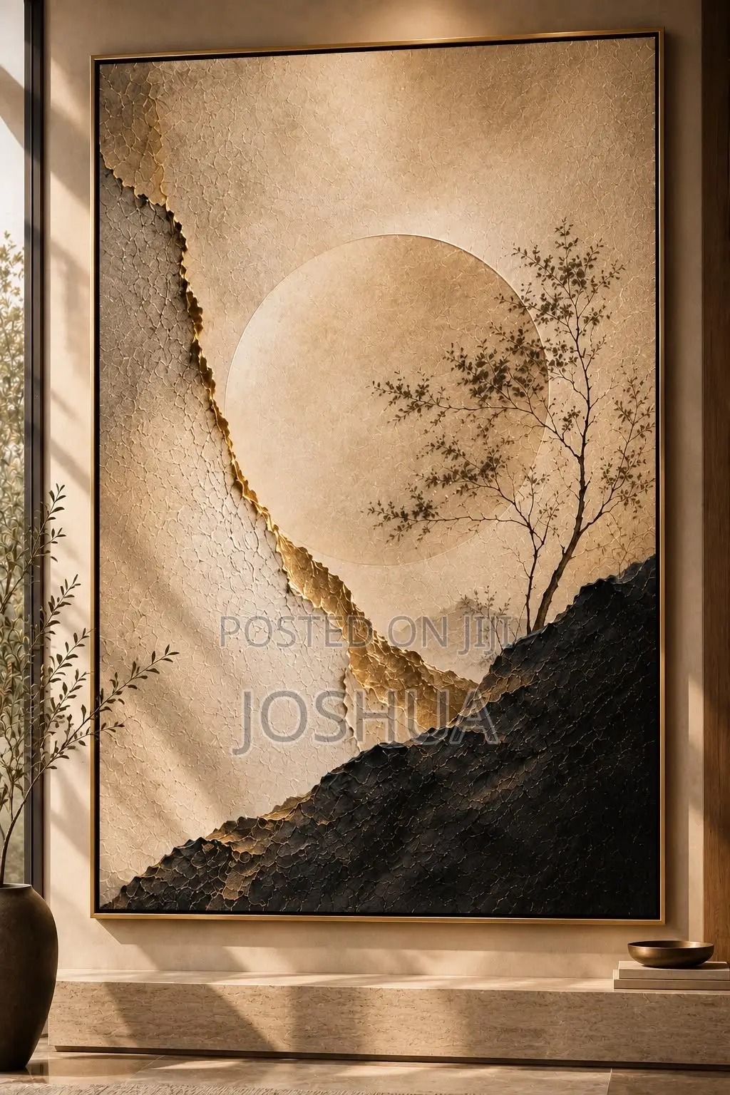 Synthetic Wall Art Canvas