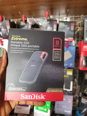 Sandisk 8tb External Solid State Drive 1050mbps SSD