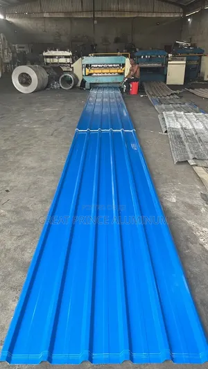 Great Prince Aluminum Roofing Sheet Blue and Beige Colors