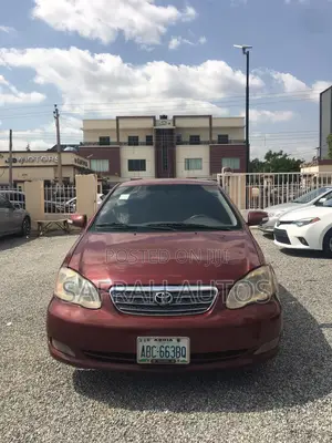 Toyota Corolla 2007 Burgundy