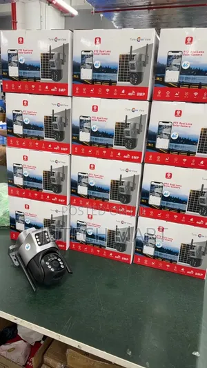 V380 Pro 4g Solar Powered Camera With 2 Way Audio and Motion Sensor