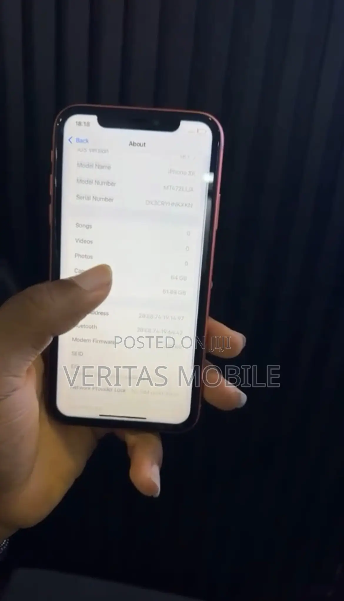 Apple iPhone XR 64 GB Orange