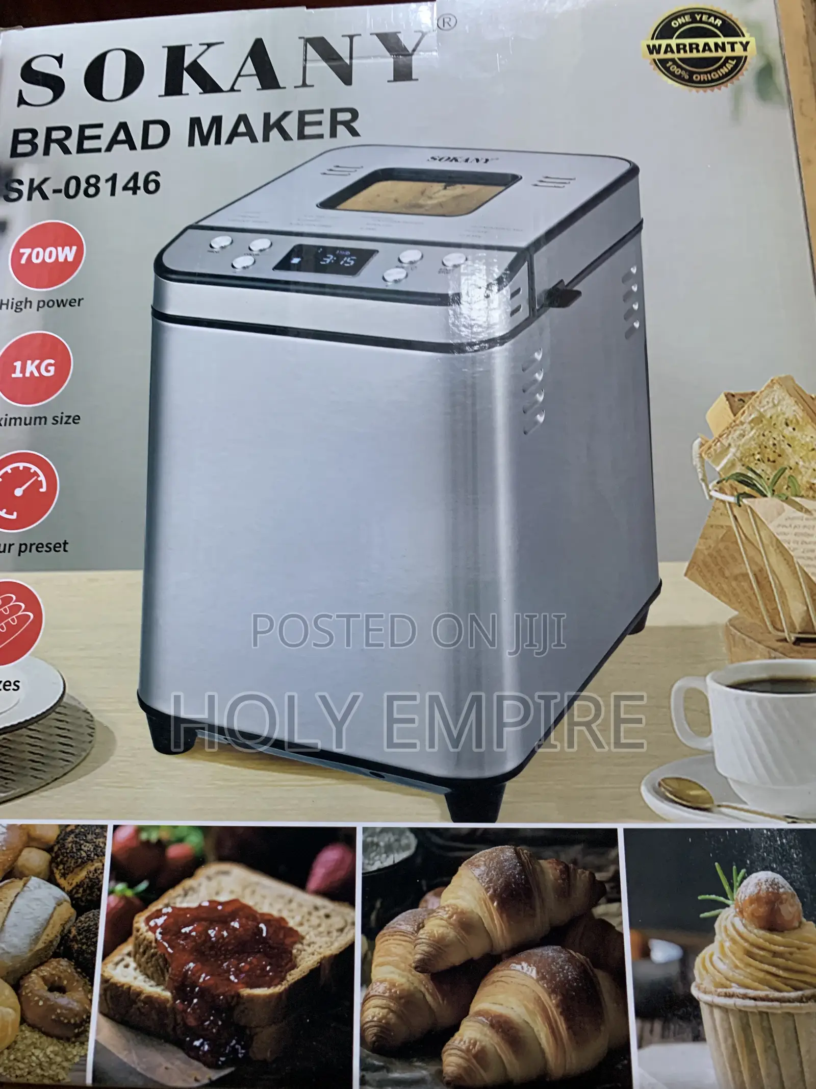 SK-08146 Bread Maker Automatic Intelligent