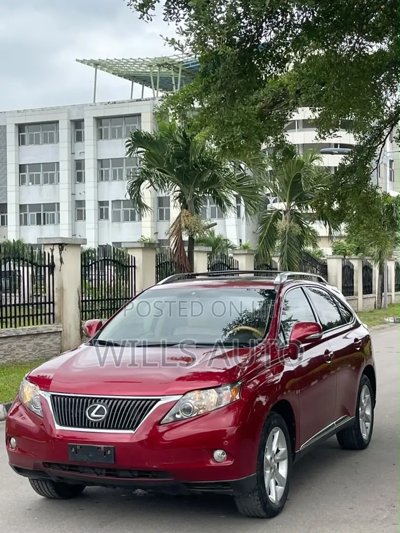 Lexus RX 2010 Red