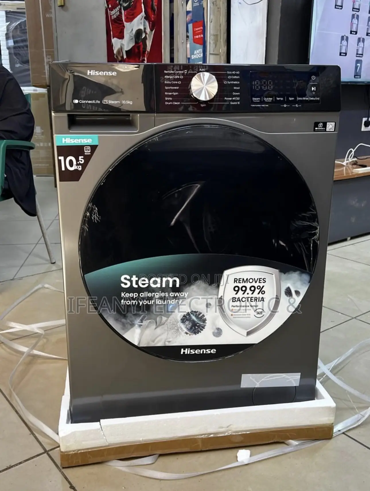Hisense Front Load 10.5KG Washing Machine