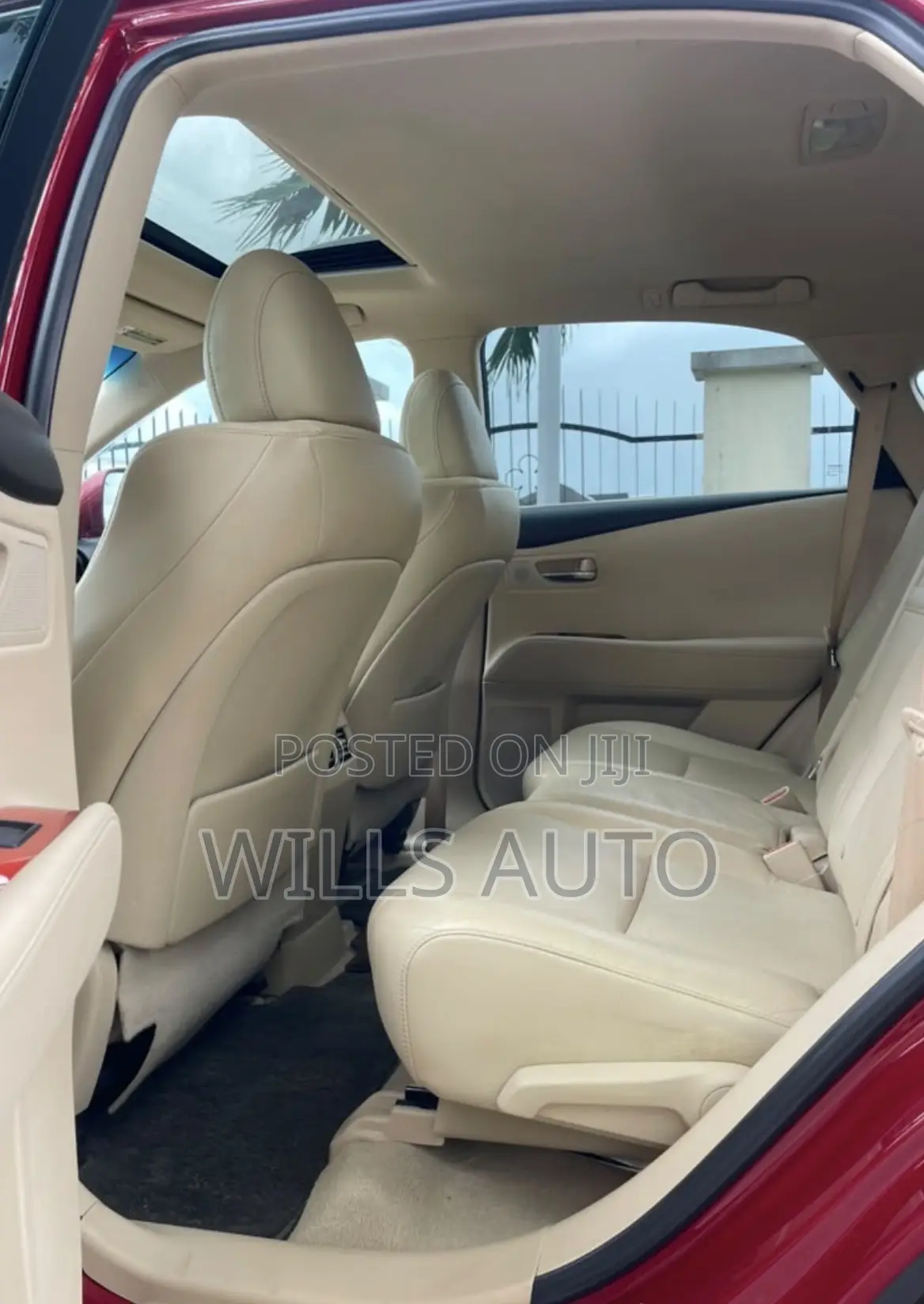 Lexus RX 2010 Red